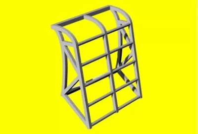 Lf Model 3D7236 Access ladder for MB-326 (3D-Printed) 1/72