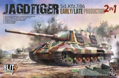 Takom 8001 Jagdtiger Early/Late Production (2 in 1) 1/35