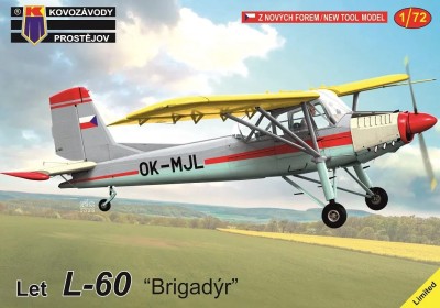 Kovozavody Prostejov 72382 Let L-60 'Brigadyr' (4x camo) 1/72