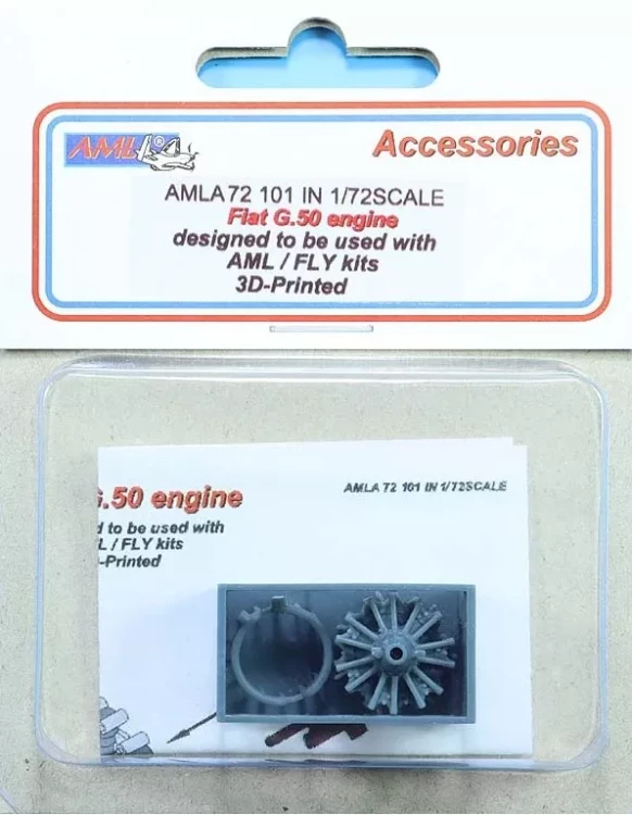 AML AMLA72101 Fiat G.50 engine (FLY/AML) 1/72