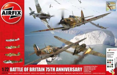 Airfix 50173 Battle Of Britain - 75Th Anniversary Gift Set 1/72