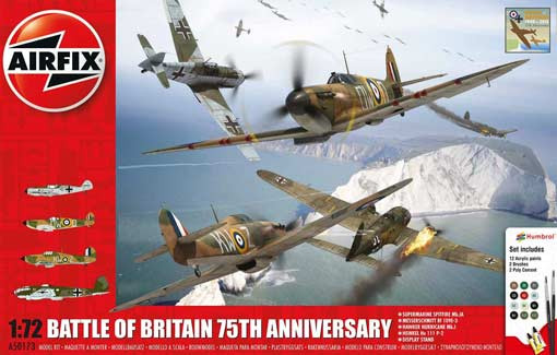 Airfix 50173 Battle Of Britain - 75Th Anniversary Gift Set 1/72