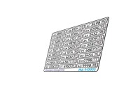 Микродизайн 043022 Номера прицепов и полуприцепов Россия цветные 1/43