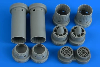 Aires 4897 F-4E/G Phantom II exhaust nozzles (MENG) 1/48