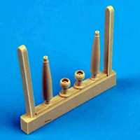 QuickBoost QB48 256 Spitfire Mk. IXe cannon barrels 1/48