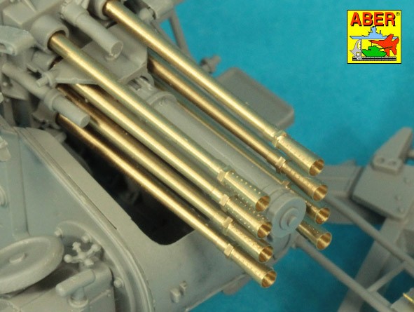 Aber 35L355 2cm 8 barrels to SMK 18 typ 2 Salvehmaschinenkanone 1/35