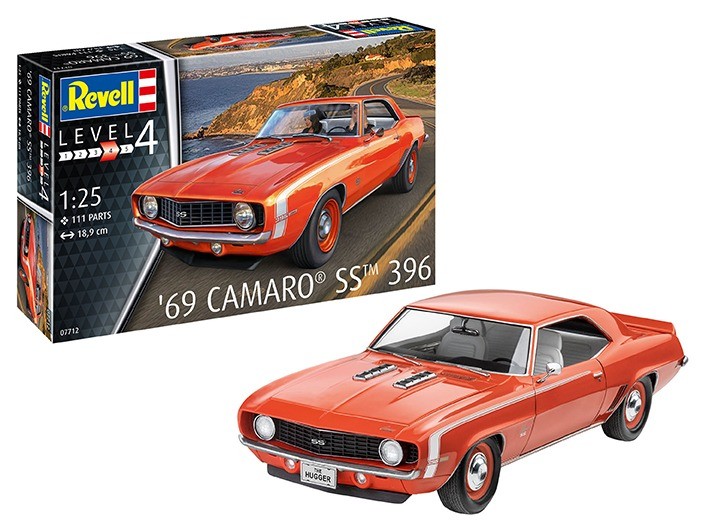 Revell 07712 '69 Chevrolet Camaro SS 396 big-block 1/24