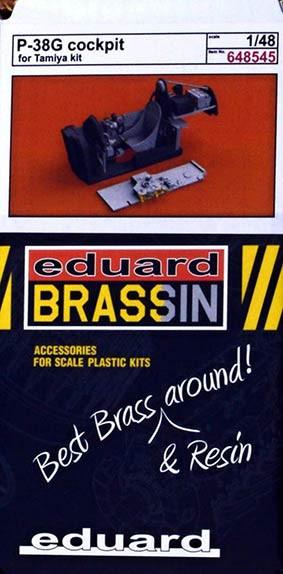 Eduard 648545 BRASSIN 1/48 P-38G cockpit (TAM)