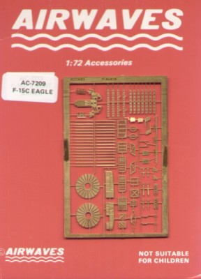 Airwaves (etched) AEC72009 McDonnell F-15C Eagle 1/72