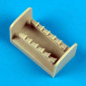 QuickBoost QB72265 Spitfire Mk. XIV exhaust - fishtail 1/72