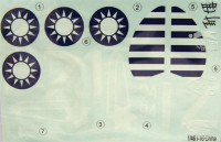 LF Model C4830 Decals Polikarpov I-16 over China (EDU) 1/48