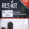 Reskit RS48-0189 Pe-2 wheels (ZVE) 1/48