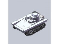 Zedval M43001 Советский легкий плавающий танк Т-33 Селезень 1/43