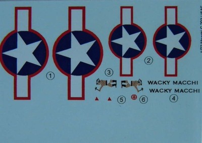 LF Model C72130 Decals Captured Macchi C.202 (HAS) 1/72