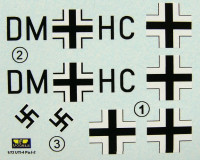 LF Model C7214 Decals for UTI-4 trainer (Germany) 1/72