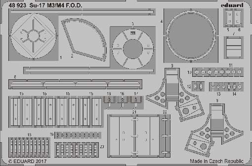 Eduard 48923 Su-17 M3/M4 F.O.D. 1/48