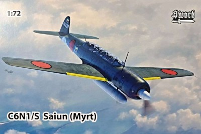 Sword 72153 Nakajima C6N1/S Myrt (2x camo) 1/72