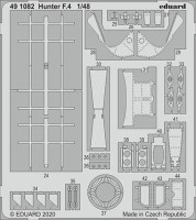 Eduard 491082 SET Hunter F.4 (AIRF)