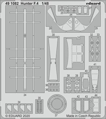 Eduard 491082 SET Hunter F.4 (AIRF)