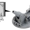 Border Model ВТ-030 Японская 280-мм осадная мортира 1/35