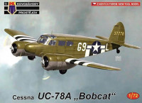 Kovozavody Prostejov 72168 Cessna UC-78A Bobcat (3x camo) 1/72