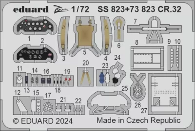 Eduard SS823 CR32 (ITA) 1/72