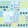 Star Decals 35-C1103 French Shermans # 2. M4A3, M4A3 105mm, M4A3 76mm. 501e RCC, 12eme CUIR, 12eme RCA 1/35