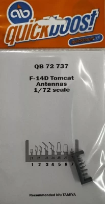 Quickboost 72737 F-14D Tomcat antennas (TAM) 1/72
