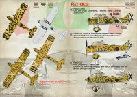 Print Scale 72-379 Fiat CR.32 Spanish Civil War (wet decals) 1/72