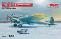 ICM 48266 He 111H-3 ВВС Румынии, Бомбардировщик II МВ 1/48