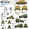 Star Decals 48-B1011 Finland WW2 # 3.Pz.Kpfw.IV Ausf.J, BA-10M and BA-20M armored cars 1/48