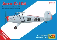 Rs Model 94013 Aero C-104 Czechoslovak biplane aircraft 1/72