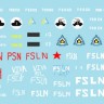 Star Decals 72-A1105 Nicaragua. Guarda Nacional and Sandinista guerilla. Staghound Mk.I, M4A3E8 105mm Sherman 1/72