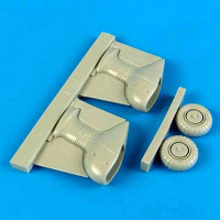 QuickBoost QB72328 Ju 87G Stuka correct spatted undercarriage 1/72
