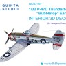 Quinta Studio QD32197 P-47D Thunderbolt Bubbletop Early (Hasegawa) 1/32