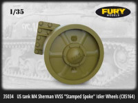 Fury Models 35034 M4 Sherman VVSS "Stamped Spoke" Idier Wheels (C85164) 1/35