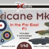 Dk Decals 48061 H.Hurricane Mk.IIb Far East (9x camo) Part 1 1/48