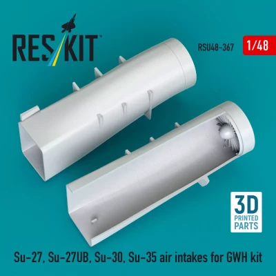 Reskit U48367 Su-27, Su-27UB air intakes (GWH) 1/48