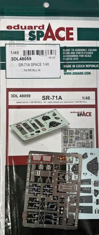Eduard 3DL48059 SR-71A SPACE (REV) 1/48
