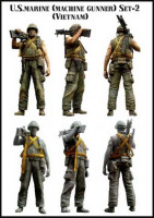 Evolution Miniatures 35056 U.S.marine (machine gunner) Vietnam-2