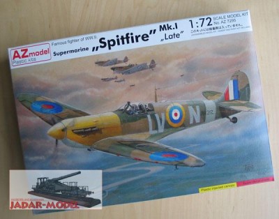 AZ model 72095 Supermarine Spitfire Mk.I late 1/72