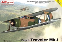 Az Model 78058 Beech Traveler Mk.I (3x camo, ex-SWORD) 1/72