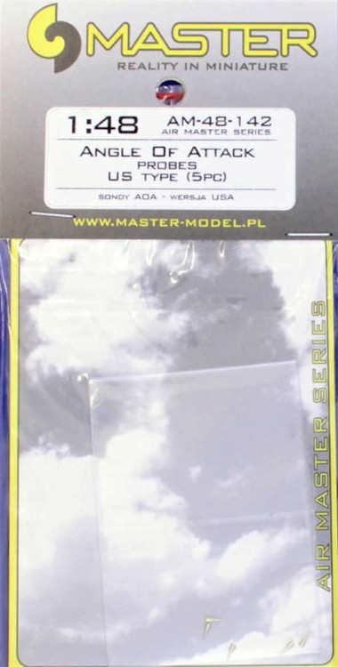 Master AM-48-142 1/48 Angle Of Attack probes - US type (5 pcs.)