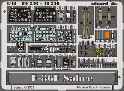Eduard 49236 F-86F HAS
