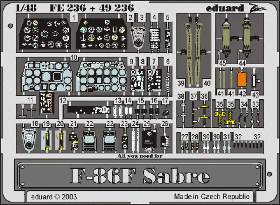Eduard 49236 F-86F HAS