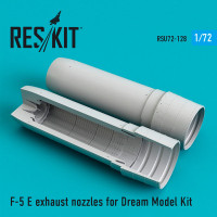 Reskit RSU48-0128 F-35 (A/С) Lightining II exhaust nozzles for Kitty Hawk Kit 1/48