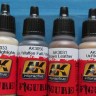 AK Interactive AK-03220 Наборкрасок MODERN DESERT UNIFORM COLORS SET