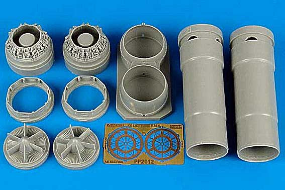 Aires 2112 BAE Lightning F.3/F.6 exhaust nozzles 1/32