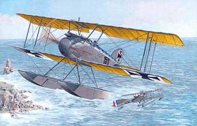 Roden 72034 Albatros W.4 1/72