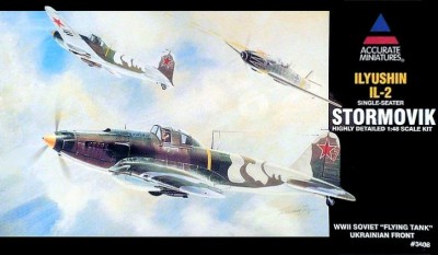 Accurate Miniatures 3408 IL-2 STORMOVIK SINGLE SEATER 1:48